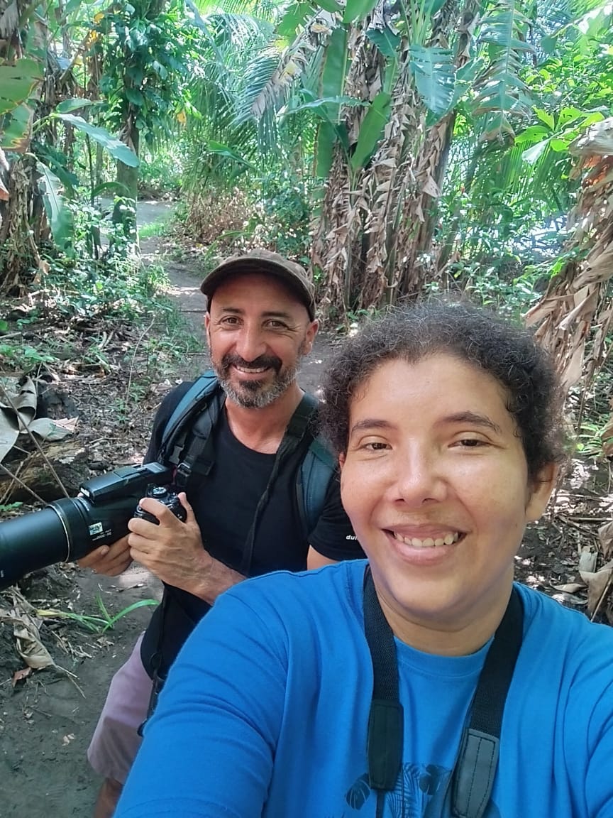 Dora Enid y su compañero